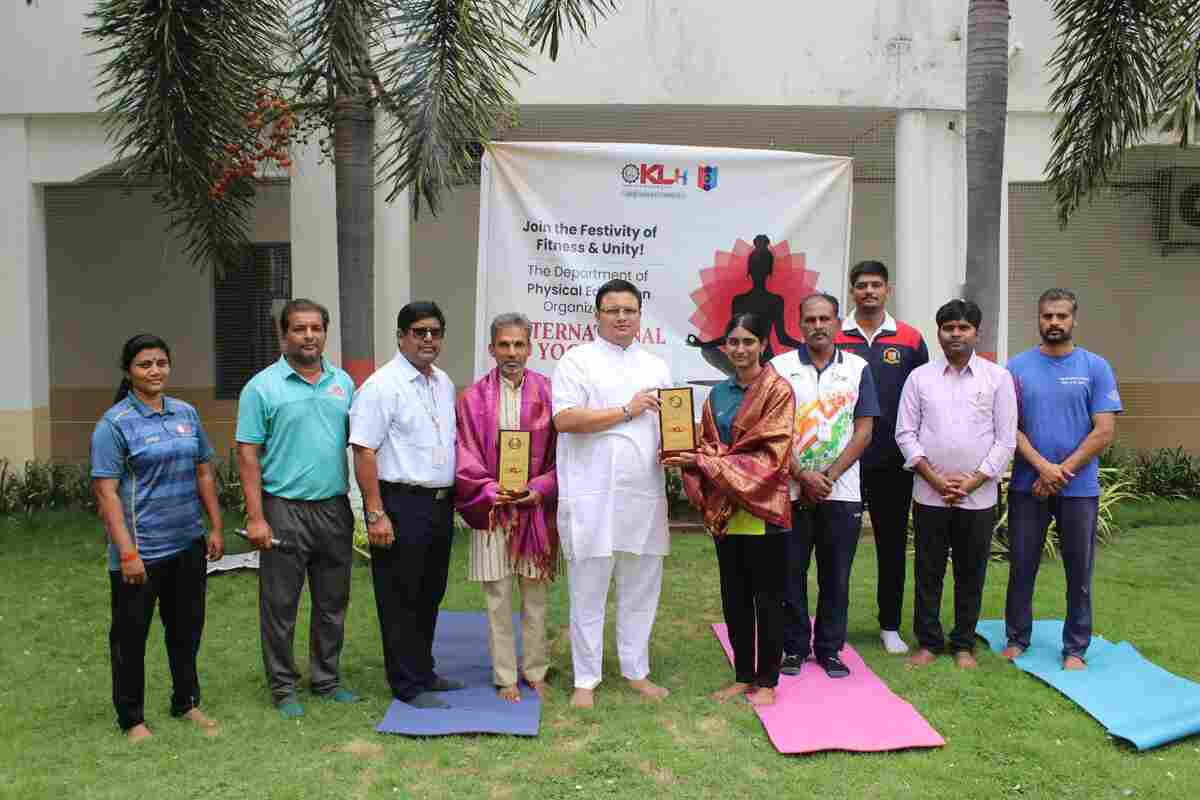 KLH Celebrates International Yoga Day Across Campuses 1 KLH Celebrates International Yoga Day Across Campuses