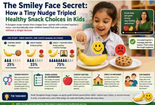 The Smiley Face Secret: How a Tiny Nudge Tripled Healthy Snack Choices in Kids