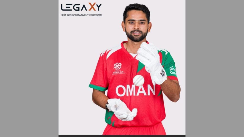 LegaXy Signs Oman Cricket Captain Vinayak Shukla to Athlete Roster