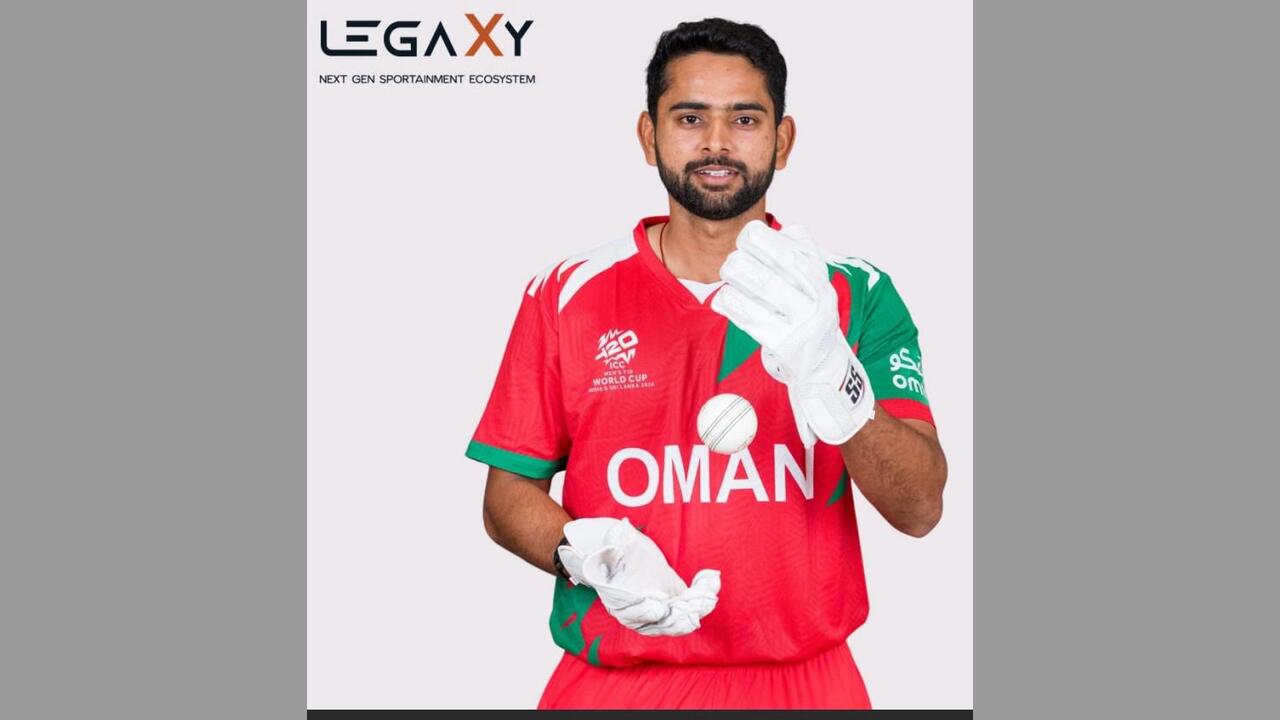 LegaXy Signs Oman Cricket Captain Vinayak Shukla to Athlete Roster