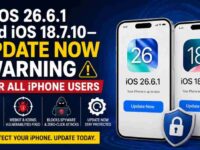 iPhone Users Alert: Apple Releases iOS 26.6.1 and iOS 18.7.10 With Major Security Fixes — Update Now
