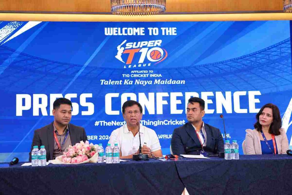 SUPER T10 LEAGUE Launches with Kiran More as League Commissioner; Shiv Naresh Named Official Kit Partner 1 Super T10 League launch event in Mohali with Kiran More and T10 Cricket India Federation leadership