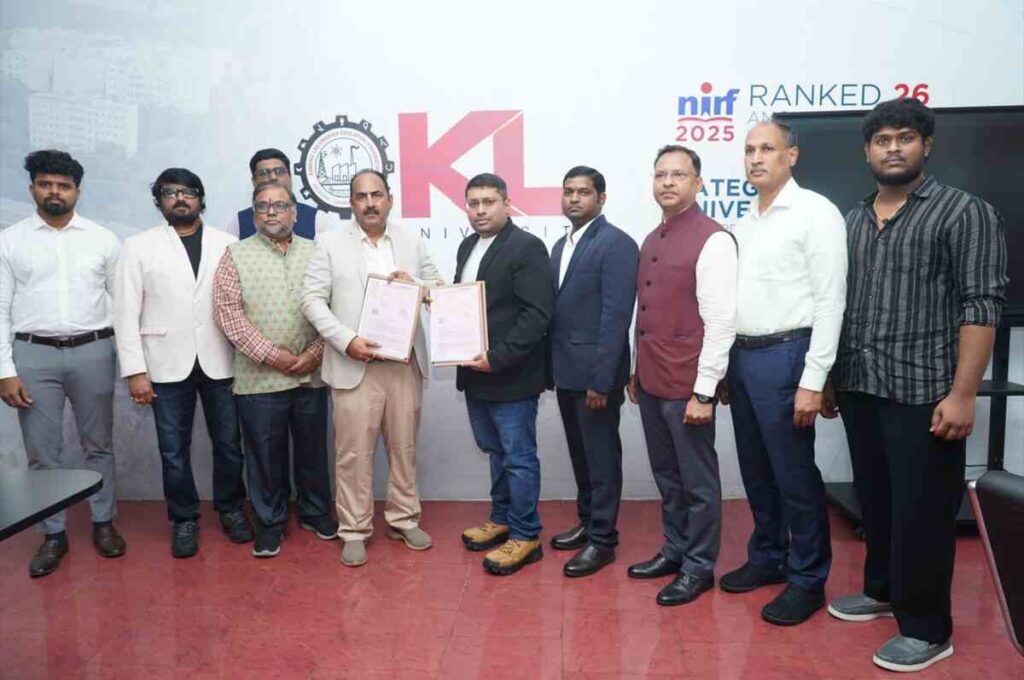 KL Deemed to be University Launches Nation’s First Agentic AI Campus with HCL GUVI AI Labs 1 KL University and HCL GUVI AI Labs officials signing an MoU to launch the nation's first Agentic AI Campus.