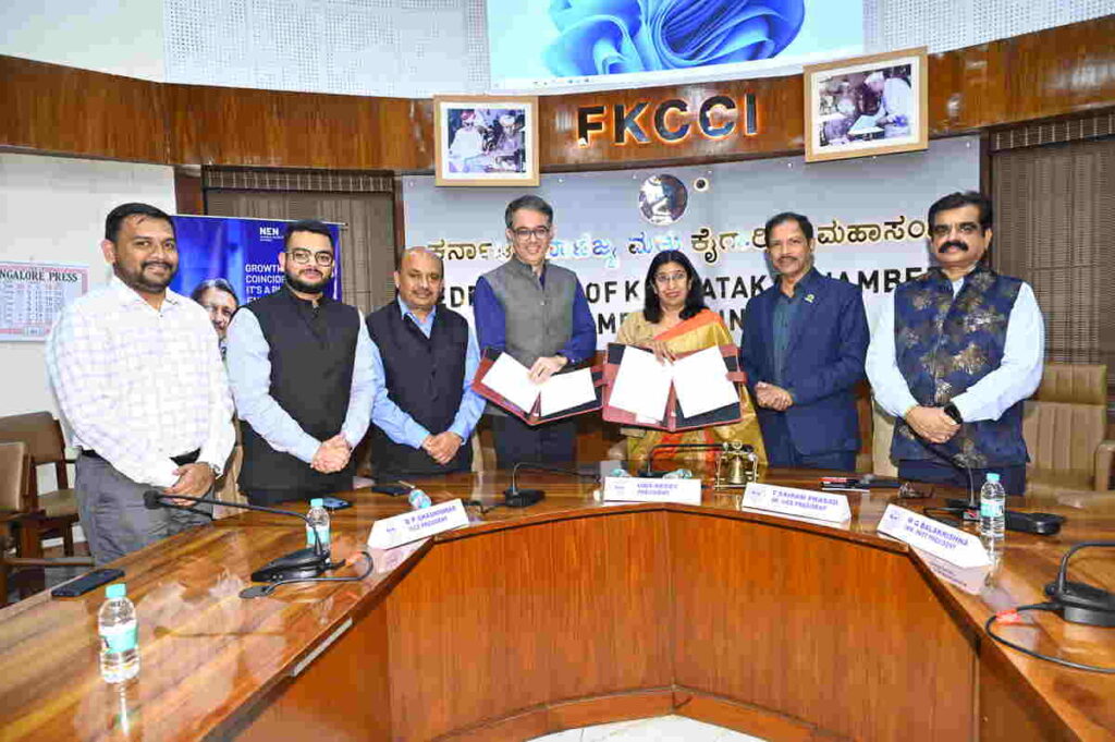 NEN, FKCCI Sign MoU to Back Karnataka Growth Enterprises 1 NEN and FKCCI leaders sign MoU to support growth-stage enterprises and MSMEs in Karnataka through Wadhwani Accelerate