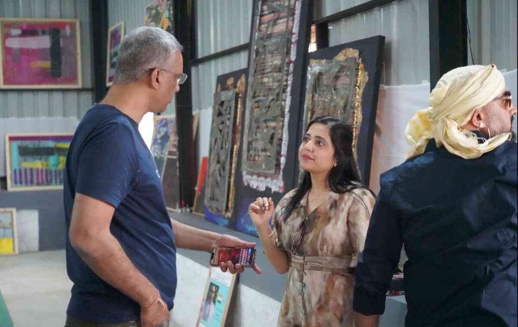Aranyakaa Farm Hosts Connecting the Dots Art Symposium in Vrindavan 1 Connecting the Dots International Art Symposium, Aranyakaa Farm, Aranyakaa Farms, AKD Foundation, Club Aranyakaa, Vrindavan art symposium, international art symposium, Vrindavan art exhibition, global artists in India, contemporary art Vrindavan, art and culture India, site-specific art, sustainable real estate Bangalore, Aranyakaa Farm Vrindavan, international artists India, art cultural exchange, Bengaluru art exhibition, art and nature, A.K. Douglas